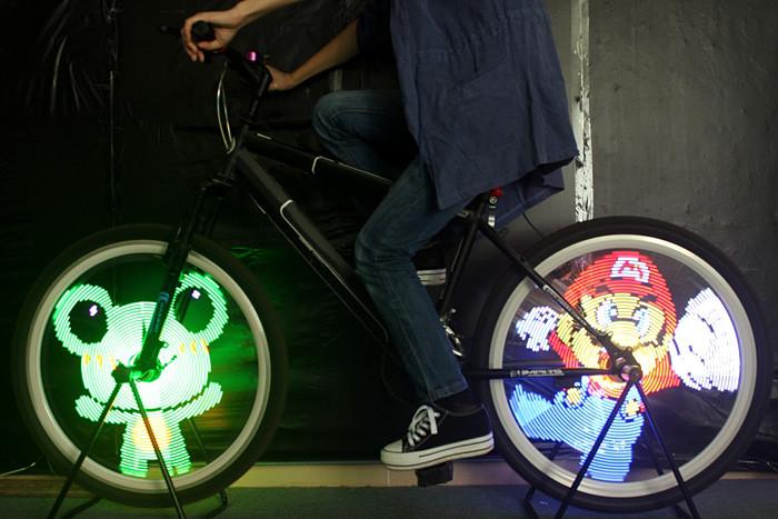 Programmable LED Bicycle Light