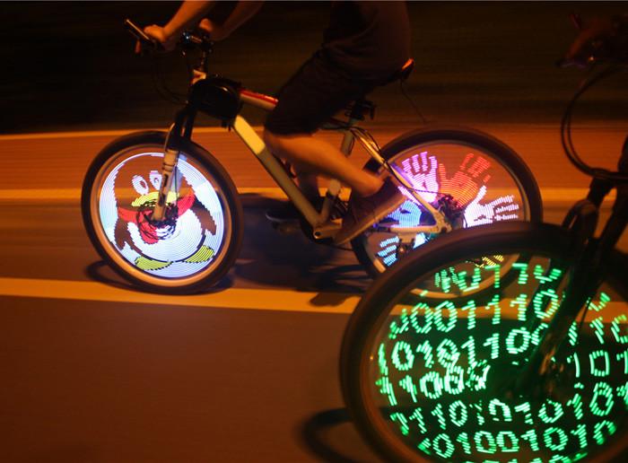 Programmable LED Bicycle Light