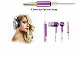 In-Ear Glow In The Dark Zipper Earphone