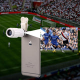 8X18x Zoom Optical Mobile Phone Telephoto Camera Lens Clip