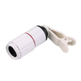 8X18x Zoom Optical Mobile Phone Telephoto Camera Lens Clip