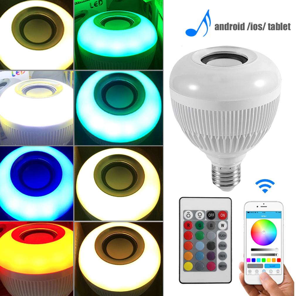 Bluetooth Stereo Speaker color changing Bulb