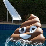 Giant Poop Inflatable Pool Float - 160cm