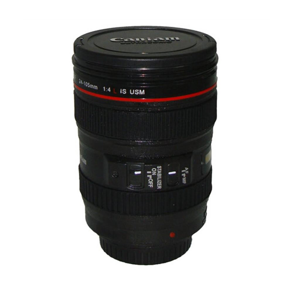 Camera Lens Travel Coffee Mug