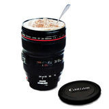 Camera Lens Travel Coffee Mug