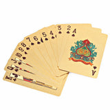 24K Gold Poker cards