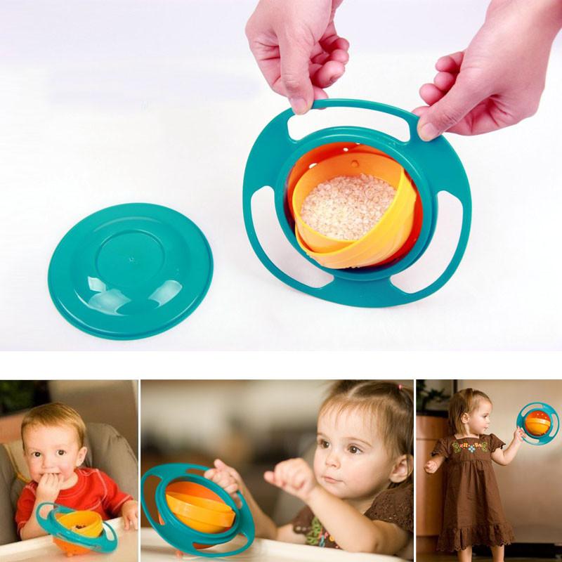 Spill-proof baby bowl