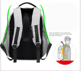 Anti Theft Backpack  with  USB Charger