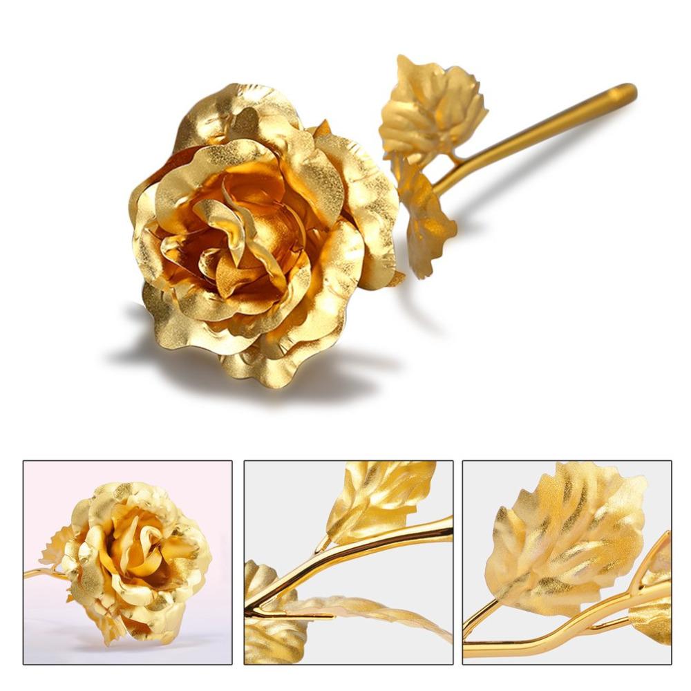 24k Gold Plated Rose