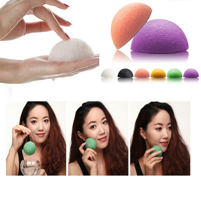 7 pieces of Exfoliating Konjac Sponge