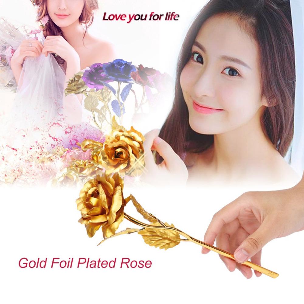 24k Gold Plated Rose