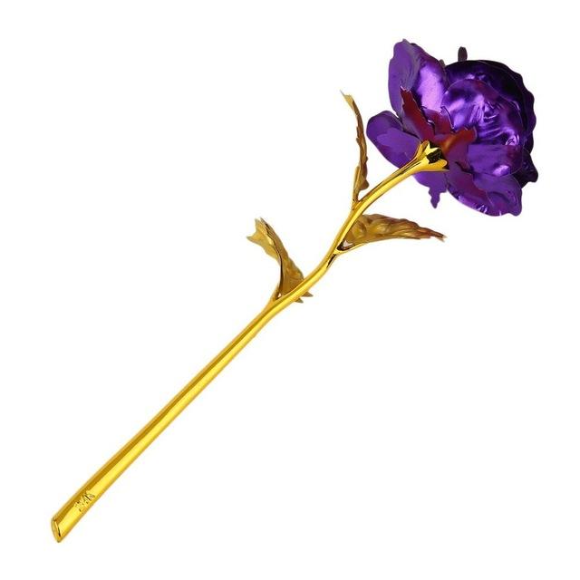 24k Gold Plated Rose