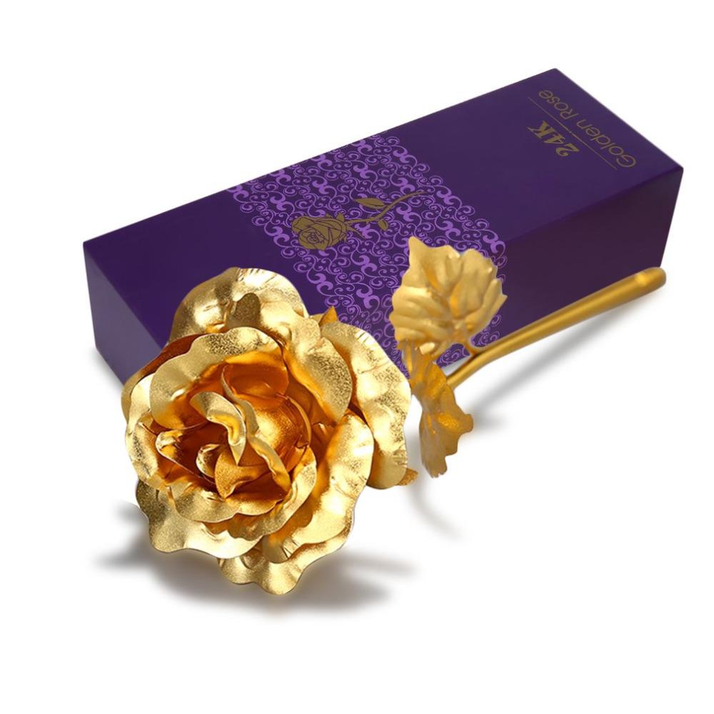 24k Gold Plated Rose