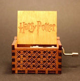 Harry Potter Themed Hand Engraved Wooden Music Box