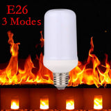 LED Flickering  Flame  Light