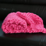 Chunky  Yarn Throw