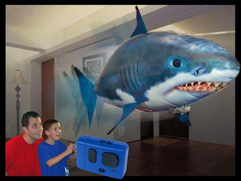 Flying Shark™ - The Remote Controlled Fish Blimp
